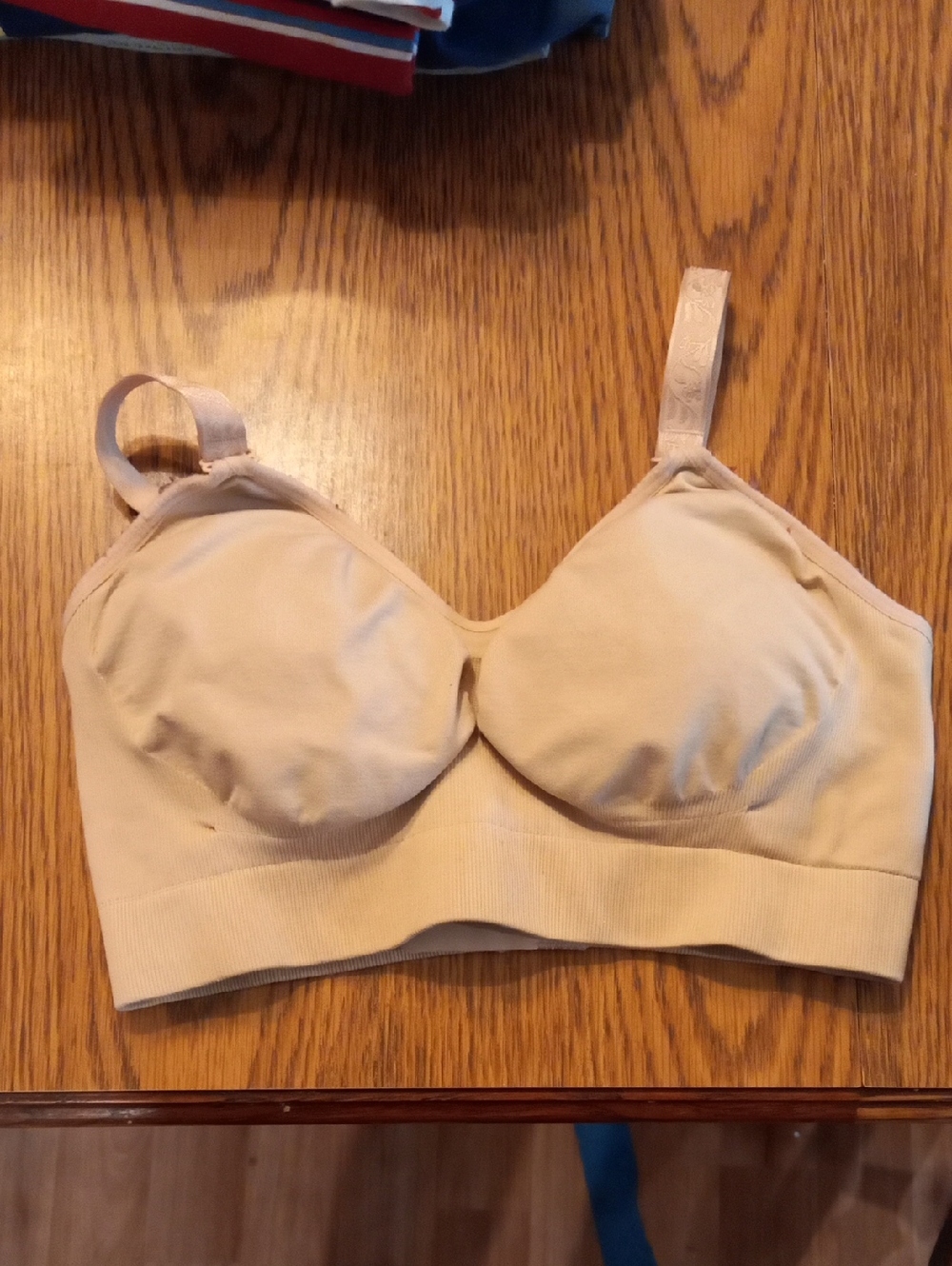 Davy Piper Womens Tan Bra Size Small (i believe it is technically busty)